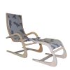 Onada Lounge Chair & Foot Stool-Feather